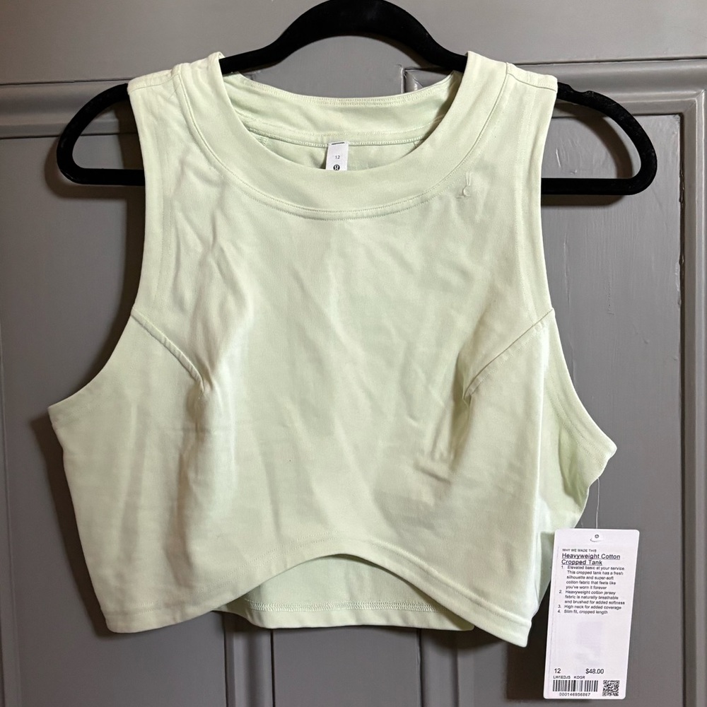 Lululemon cropped tank